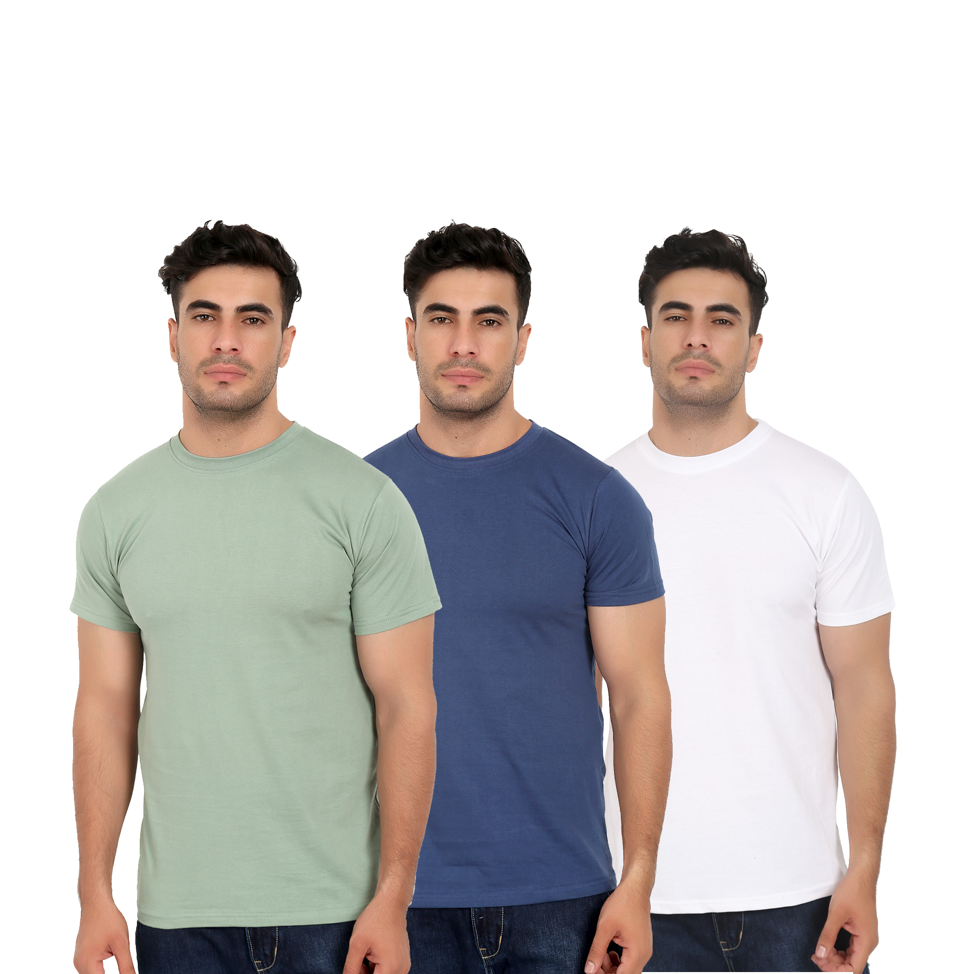 round neck t shirt combo offer