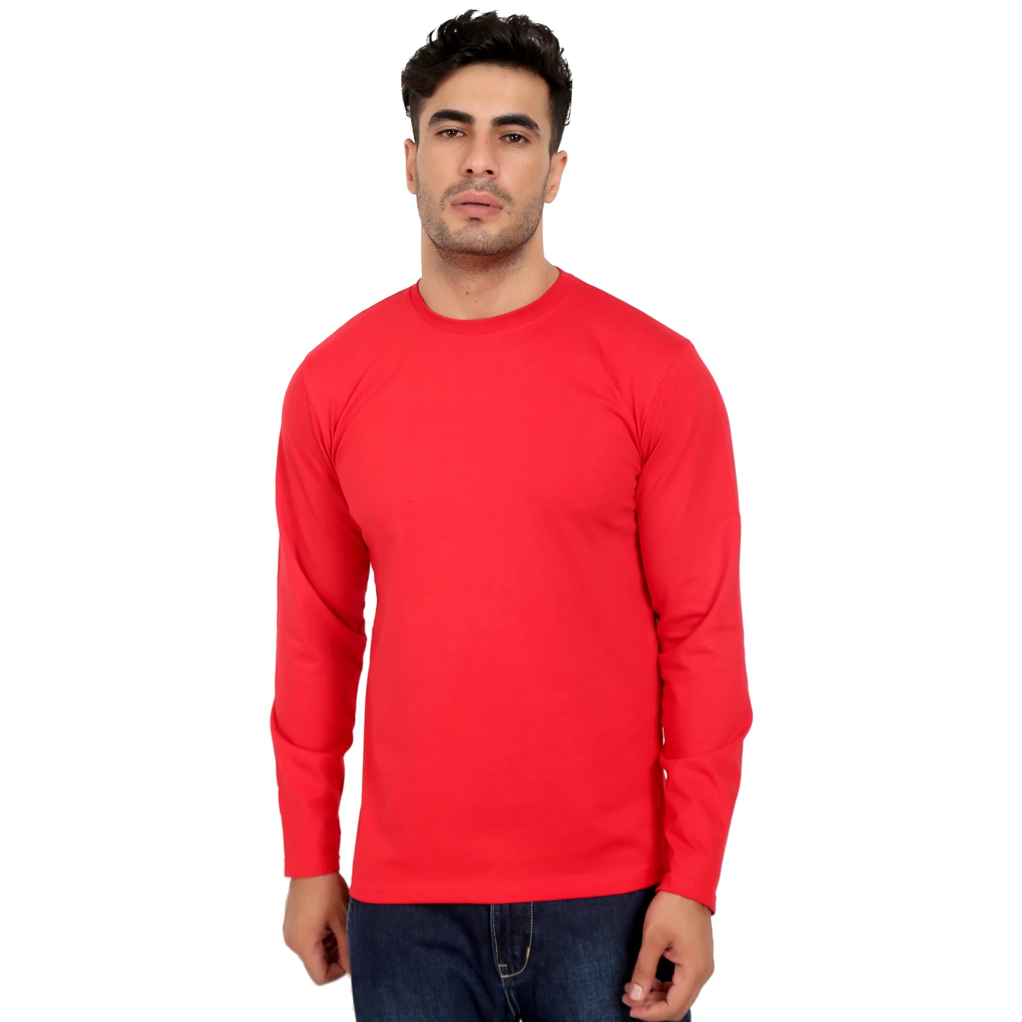 Men Full Sleeve Cotton T-Shirts