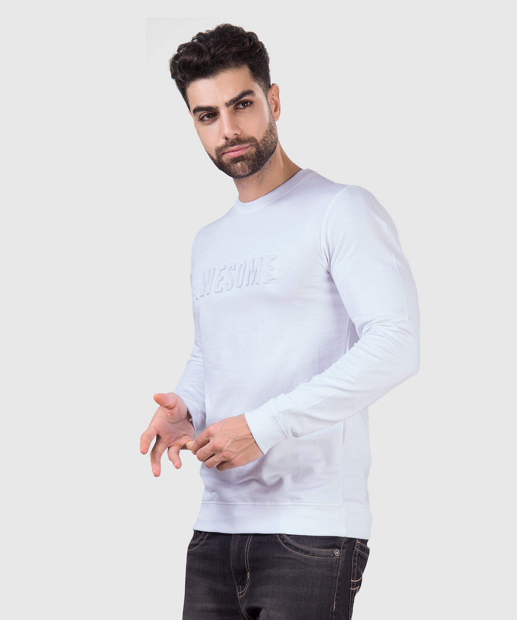Signature Cotton Elegance Full Sleeves In Alice Color
