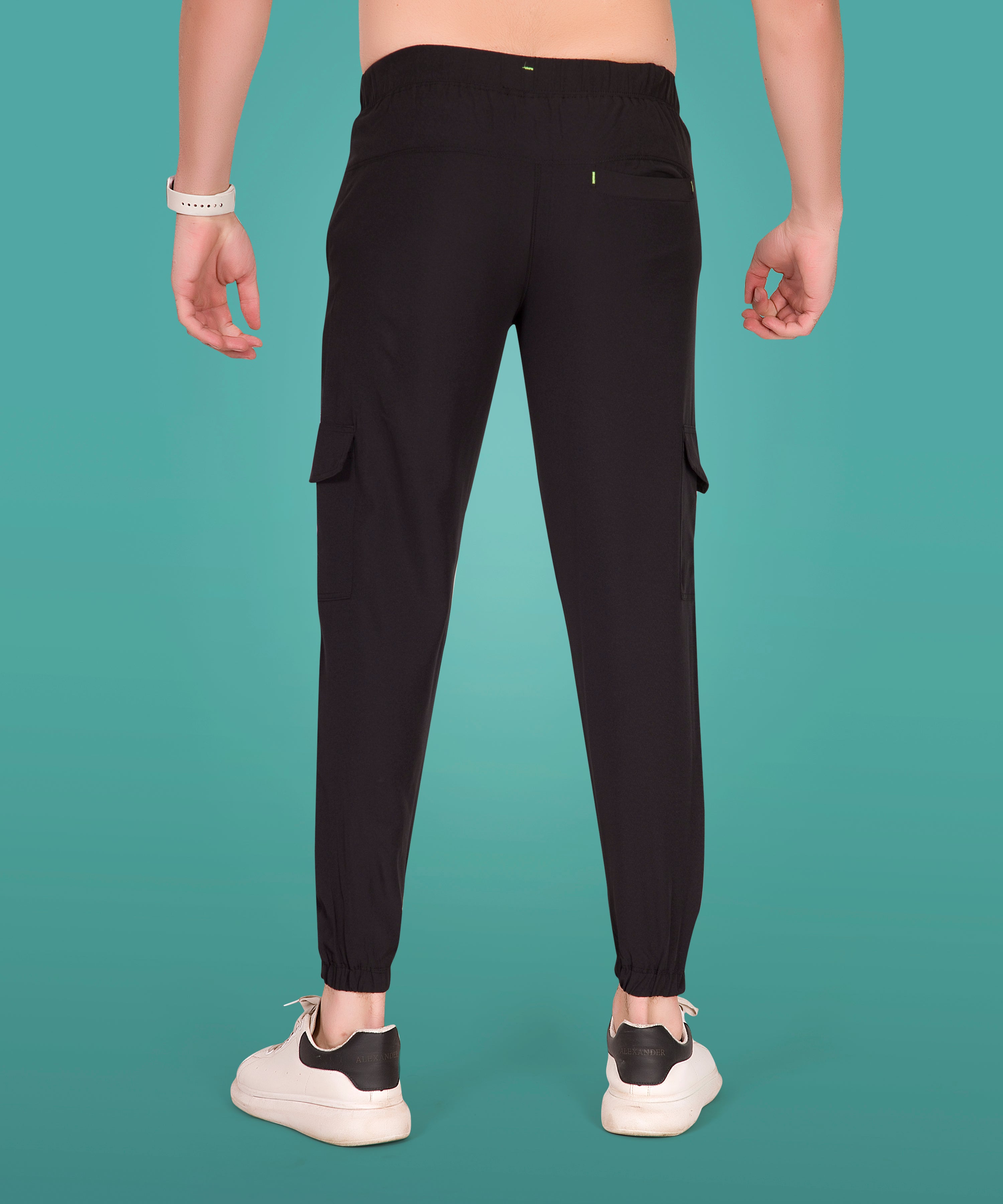 Jogger's Track Pants - Black