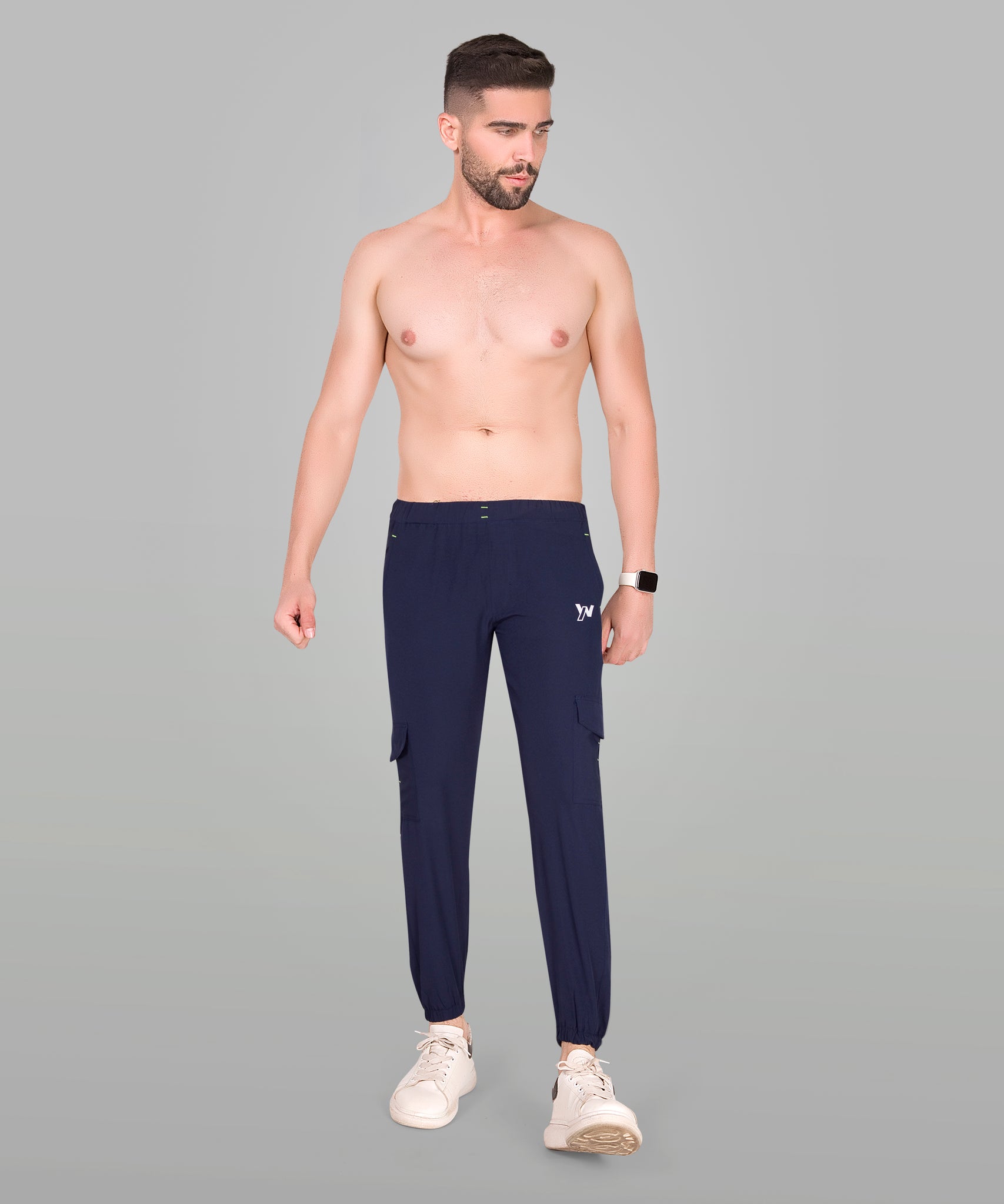 Jogger’s Track Pants - Milange Blue