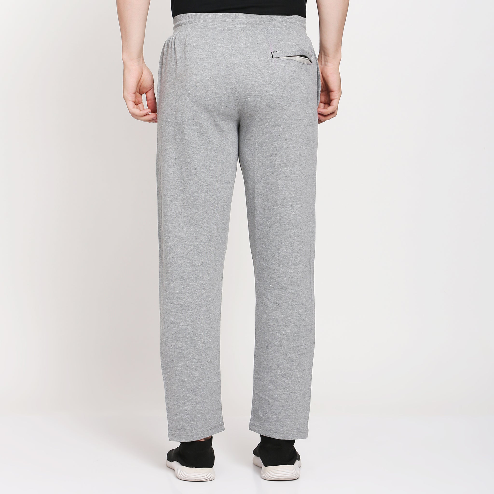 Men solid slim fit Track Pants | Grey Colour