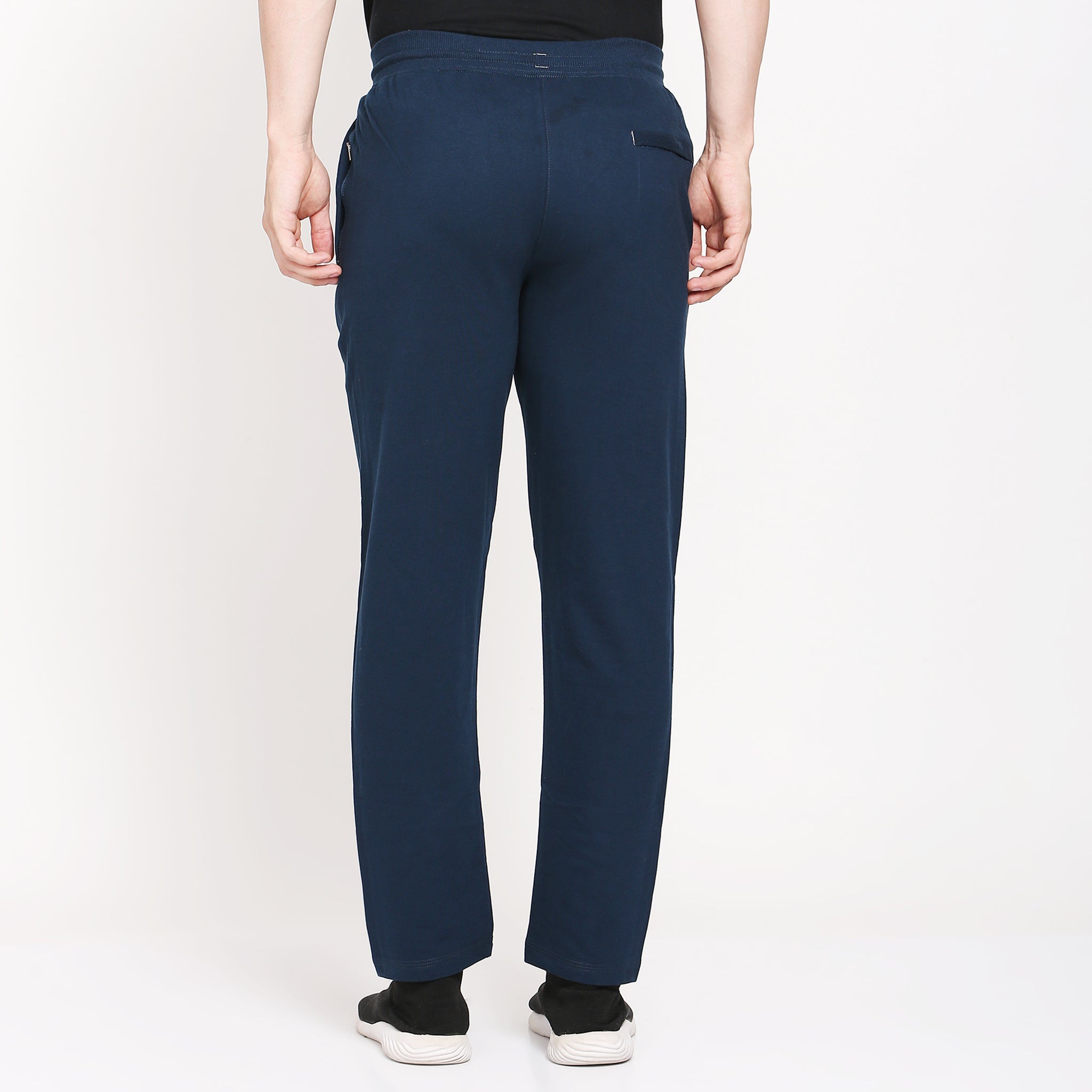 Men solid slim fit Track Pants | Teal Colour