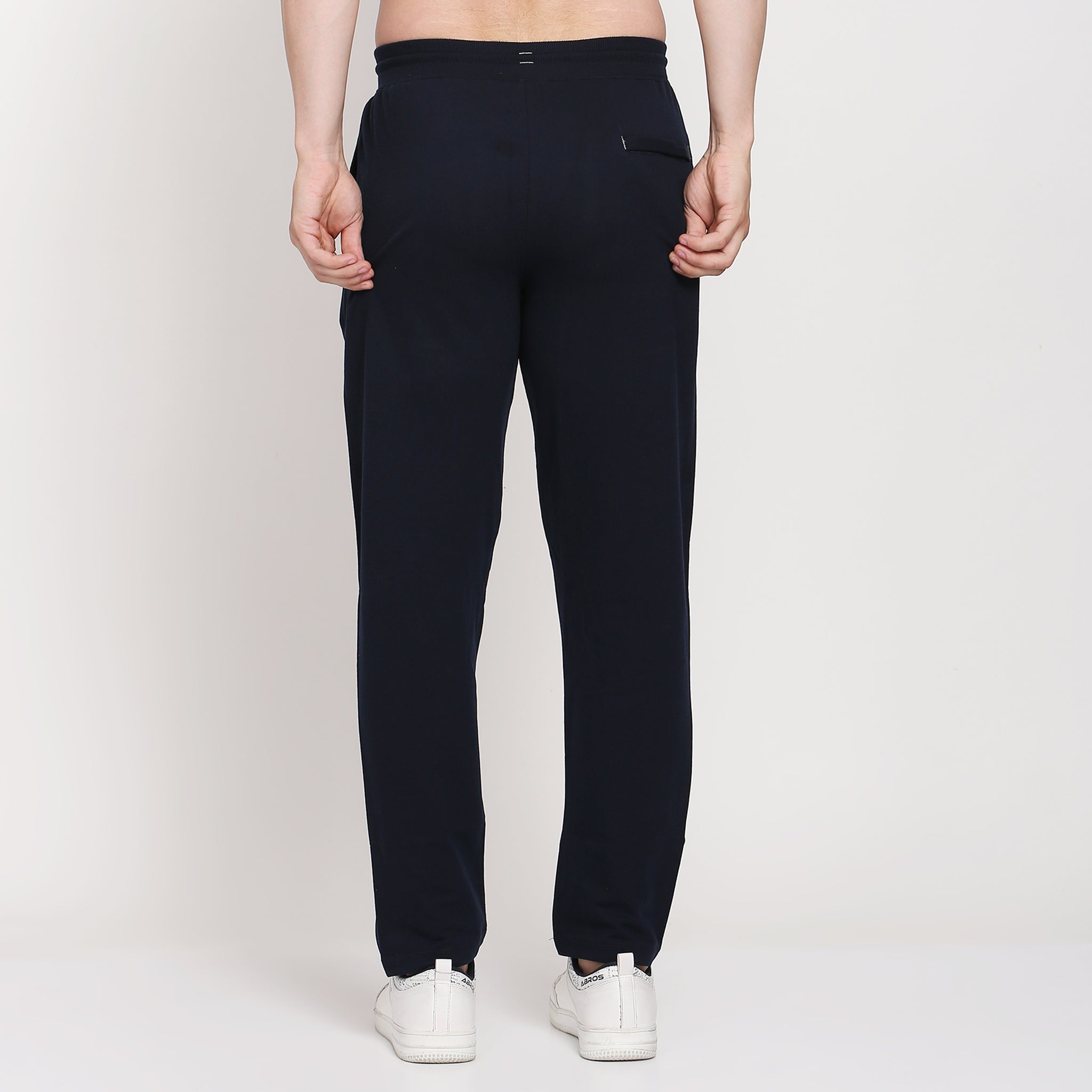 Men solid slim fit Track Pants | Navy Blue Colour
