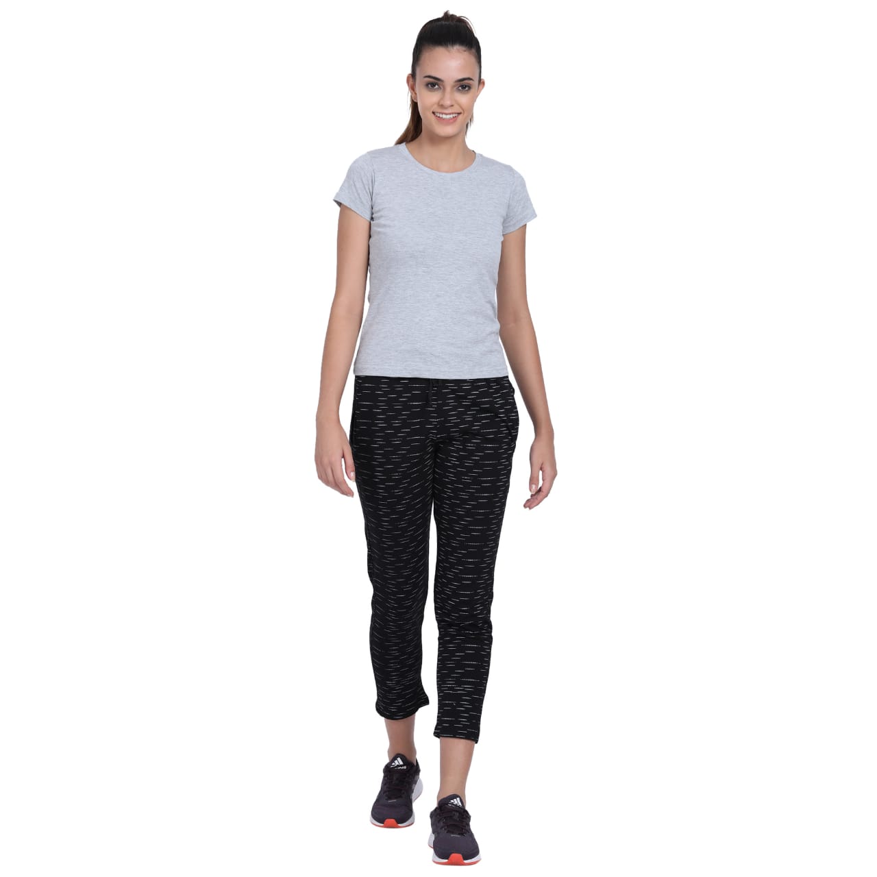 Women Lounge Pants with insert pockets | Black Colour